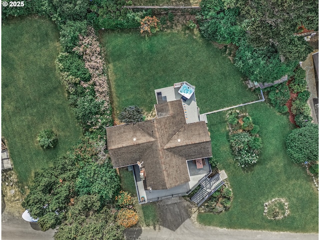 5353 SW Neal Ave, Waldport, OR 97394 - aerial view of property and surrounding area