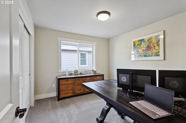 14878 NW Olive St, Portland, OR 97229 - home office featuring baseboards and light carpet