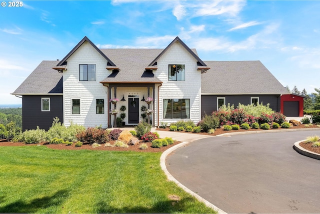 4040 Victor Point Rd NE, Silverton, OR 97381 - view of front of property with roof with shingles and a front yard