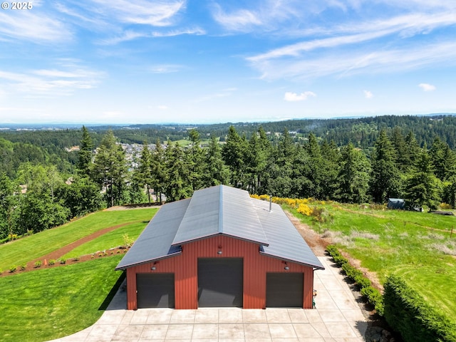 4040 Victor Point Rd NE, Silverton, OR 97381 - view of subject property featuring a heavily wooded area