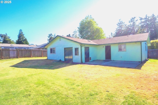 825 Seabreeze Ter, Coos Bay, OR 97420 - back of property featuring a patio
