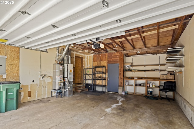 2301 SW 22nd St, Troutdale, OR 97060 - garage with secured water heater and a garage door opener