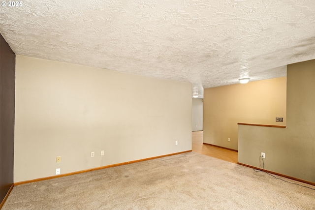 2301 SW 22nd St, Troutdale, OR 97060 - spare room with carpet and a textured ceiling