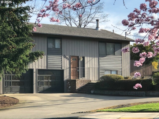 raised ranch with driveway