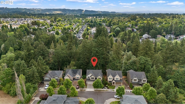 28340 SW Mcgraw Ave, Wilsonville, OR 97070 - aerial view of residential area with a forest