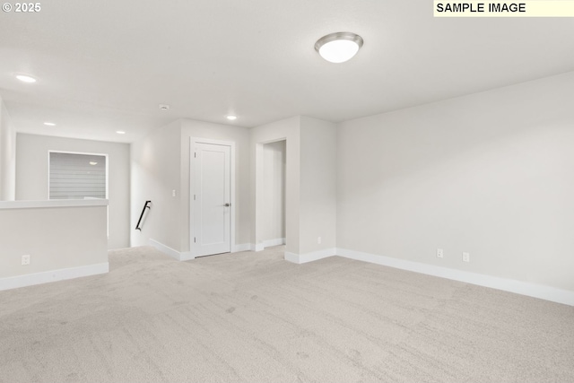 8276 SE Orion Ln, Hillsboro, OR 97123 - carpeted spare room with recessed lighting and baseboards