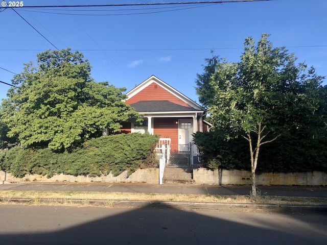 3929 SE 65th Ave, Portland, OR 97206 - view of obstructed view of property