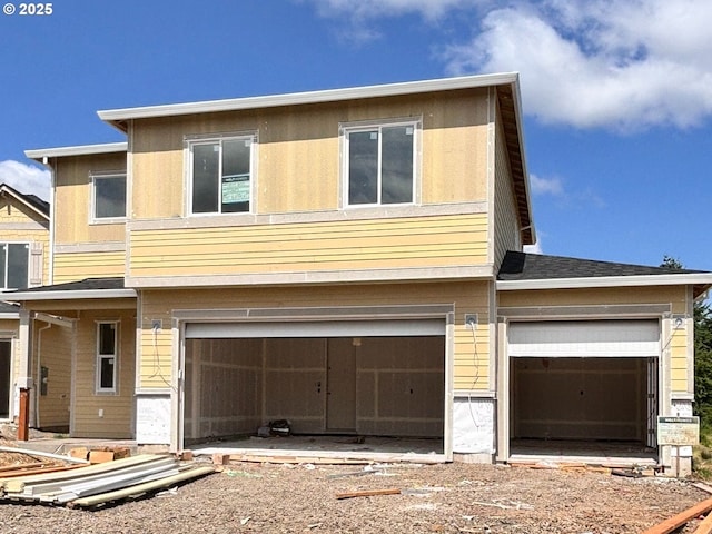 17407 SW Atfalati Ln Unit 45, Sherwood, OR 97140 - view of front facade featuring an attached garage and dirt driveway