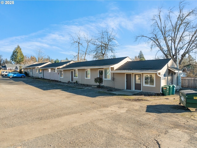 view of ranch-style home