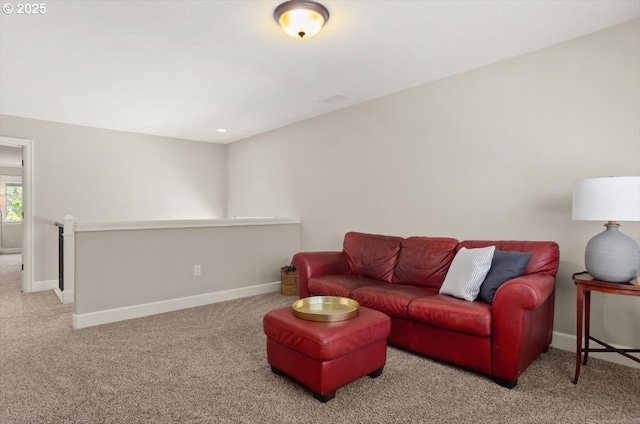 2964 NW Parkhurst Ter, Portland, OR 97229 - carpeted living area featuring baseboards