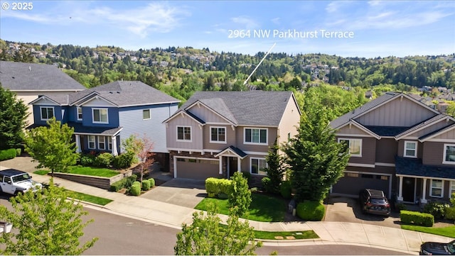 2964 NW Parkhurst Ter, Portland, OR 97229 - aerial view of residential area