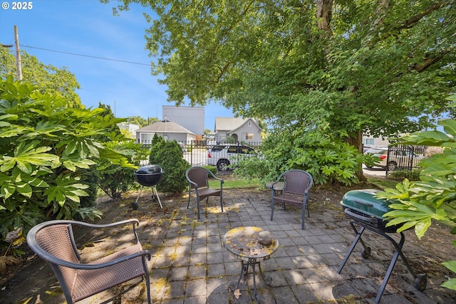 1411 N Alberta St Unit 1, Portland, OR 97035 - view of patio with area for grilling