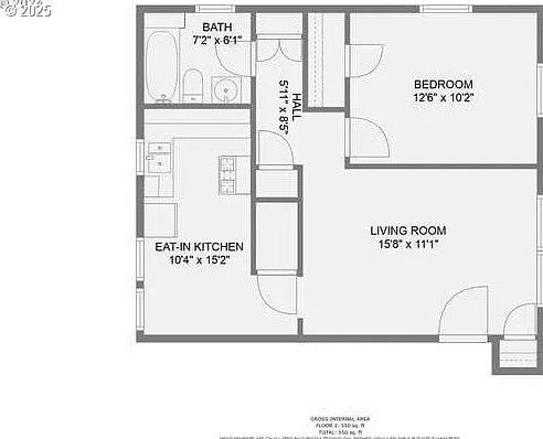 1411 N Alberta St Unit 1, Portland, OR 97035 - view of home floor plan