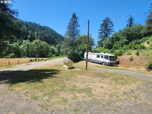 1386 Richardson Rd, Myrtle Creek, OR 97457 - view of green lawn with a view of trees
