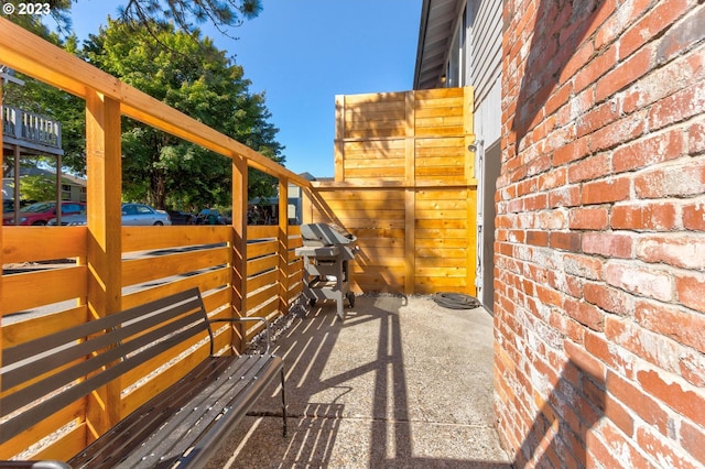 6097 SW Valley Ave, Beaverton, OR 97008 - view of patio / terrace featuring a grill