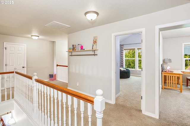 1761 S 18th Cir, Ridgefield, WA 98642 - hallway with an upstairs landing and carpet
