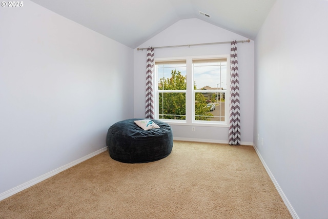 1761 S 18th Cir, Ridgefield, WA 98642 - sitting room with carpet and lofted ceiling