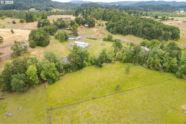 86336 N Modesto Dr, Eugene, OR 97402 - overview of rural landscape featuring a mountain backdrop