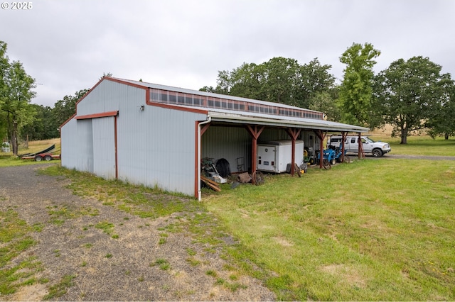 86336 N Modesto Dr, Eugene, OR 97402 - view of pole building with a yard