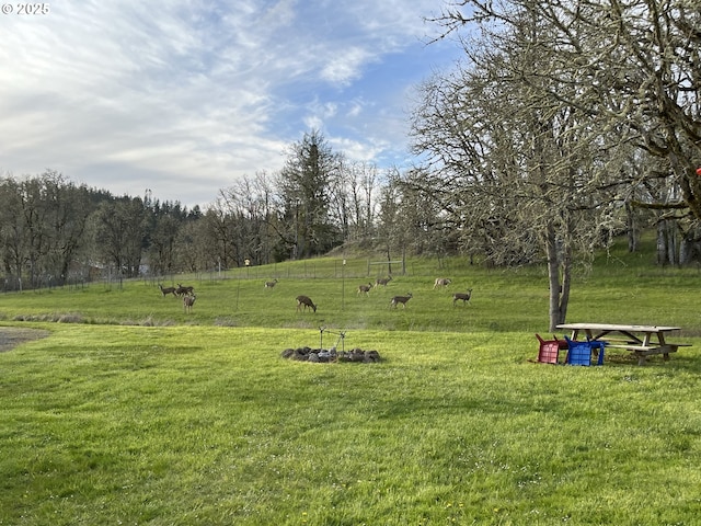 86336 N Modesto Dr, Eugene, OR 97402 - view of property's community featuring a lawn and a view of rural / pastoral area