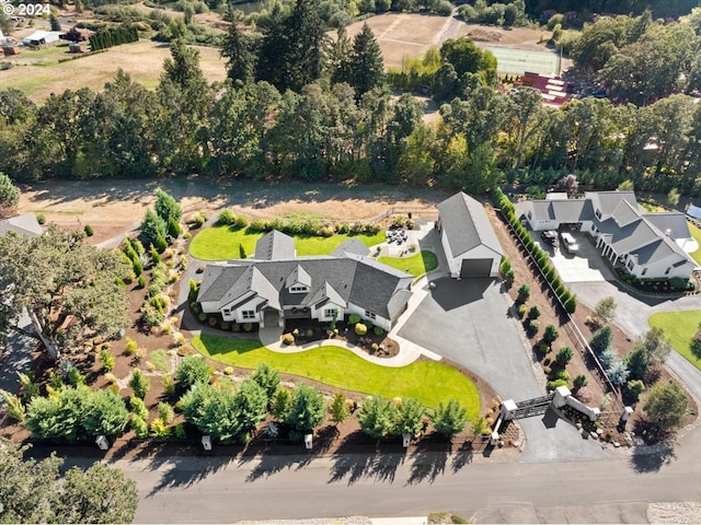 aerial view