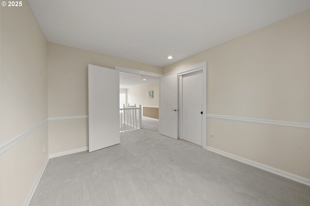 5153 Greensborough Ct, Lake Oswego, OR 97035 - spare room with carpet floors, baseboards, and recessed lighting
