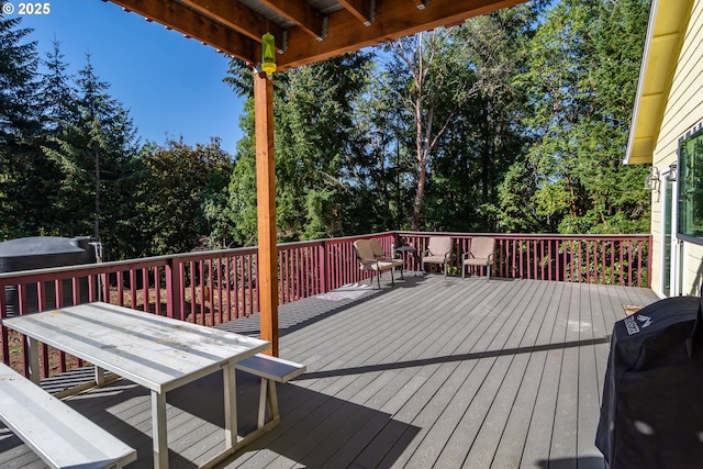 1260 Ireland Rd, Winston, OR 97496 - deck with grilling area
