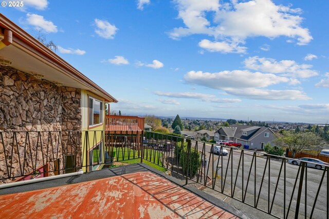 3457 Champlain Ct, Salem, OR 97304 - balcony featuring a residential view