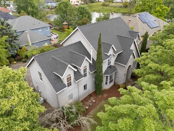 15395 SW Emerald St, Beaverton, OR 97007 - aerial perspective of suburban area