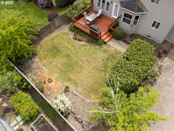 15395 SW Emerald St, Beaverton, OR 97007 - view from above of property