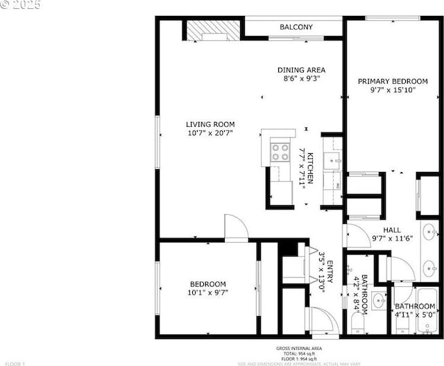 6600 SE Division St Unit 304, Portland, OR 97206 - plan