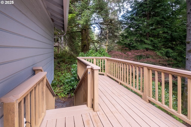 5 Woodthrush Ln, Gleneden Beach, OR 97388 - view of wooden terrace