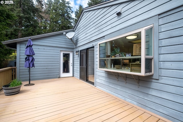 5 Woodthrush Ln, Gleneden Beach, OR 97388 - view of deck