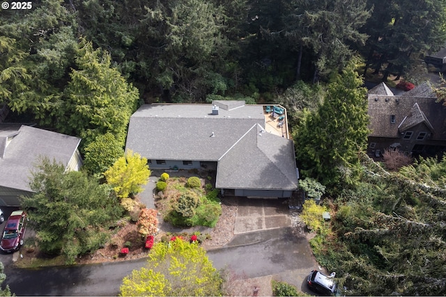 5 Woodthrush Ln, Gleneden Beach, OR 97388 - view from above of property