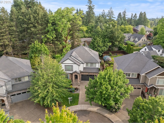 12647 SW 21st Ct, Lake Oswego, OR 97035 - aerial perspective of suburban area