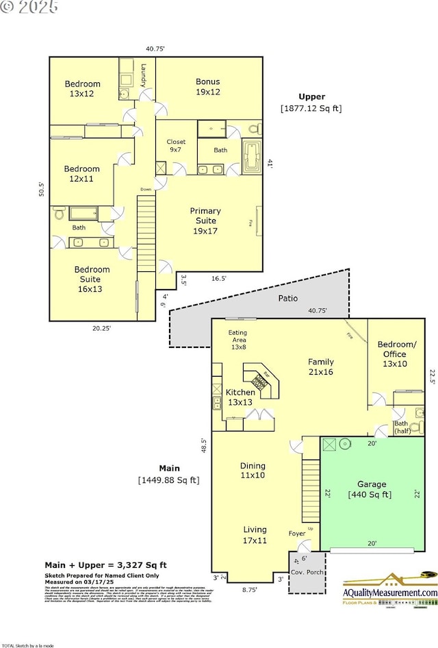 12647 SW 21st Ct, Lake Oswego, OR 97035 - view of floor plan / room layout