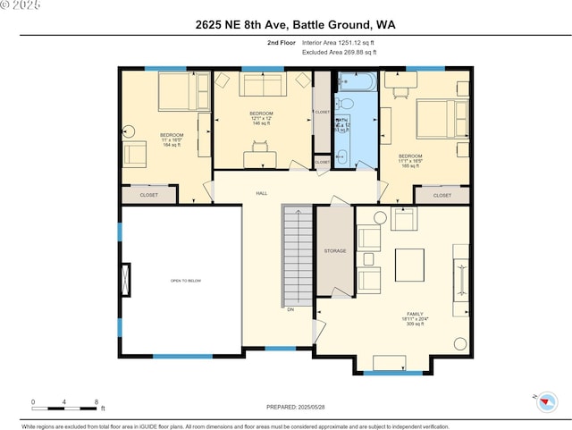 2625 NE 8th Ave, Battle Ground, WA 98604 - property floor plan