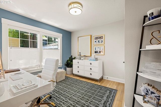 364 Northshore Rd, Lake Oswego, OR 97034 - home office featuring light wood-type flooring and baseboards