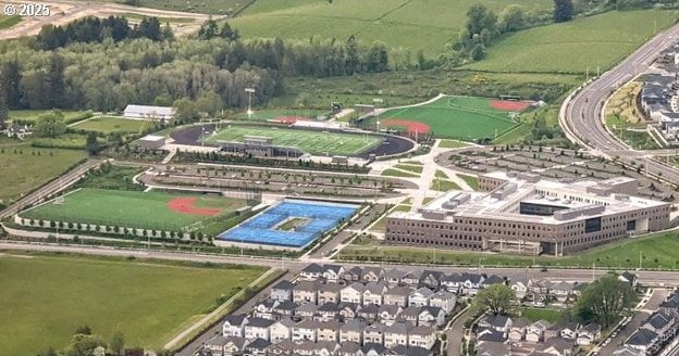 aerial view