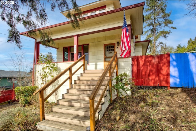 view of entrance to property