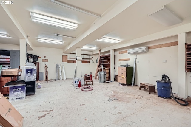 1207 NE 2nd Cir, Battle Ground, WA 98604 - interior space with an AC wall unit