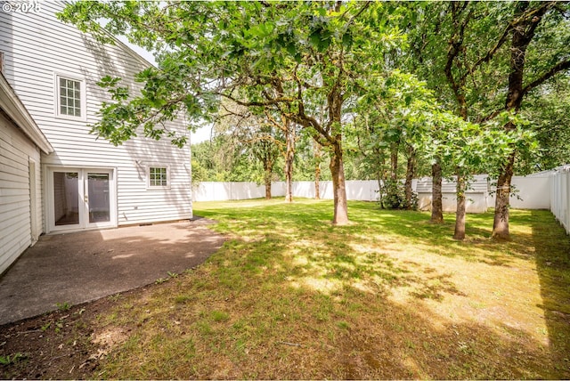 5807 NE 152nd Ave, Vancouver, WA 98682 - fenced backyard with a patio area