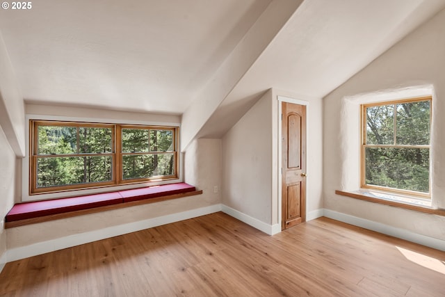 827 Tyler Creek Rd, Ashland, OR 97520 - bonus room featuring light wood-style flooring, plenty of natural light, and lofted ceiling