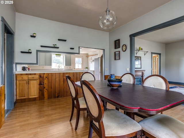 486 S Knott St, Canby, OR 97013 - dining area with light wood-style floors