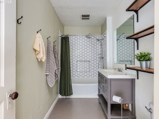486 S Knott St, Canby, OR 97013 - bathroom featuring shower / tub combo and vanity