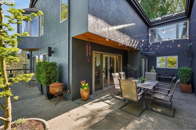 view of patio / terrace with outdoor dining space