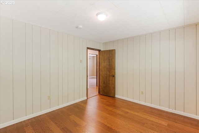 5713 Lewis River Rd, Ariel, WA 98603 - empty room featuring wood finished floors, baseboards, and a smoke detector