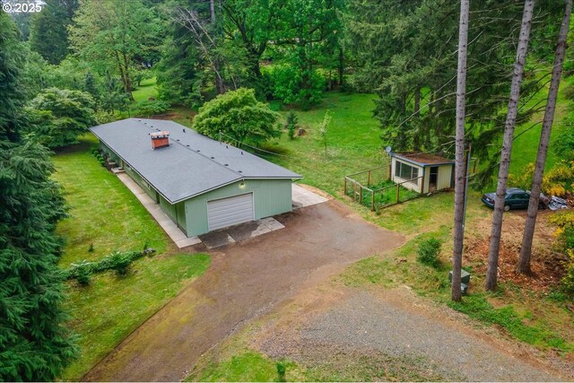 5713 Lewis River Rd, Ariel, WA 98603 - view of subject property featuring a forest