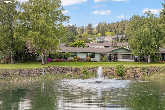 property view of water