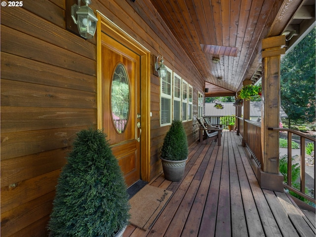 25210 E Arrah Wanna Blvd, Welches, OR 97067 - wooden deck with a porch